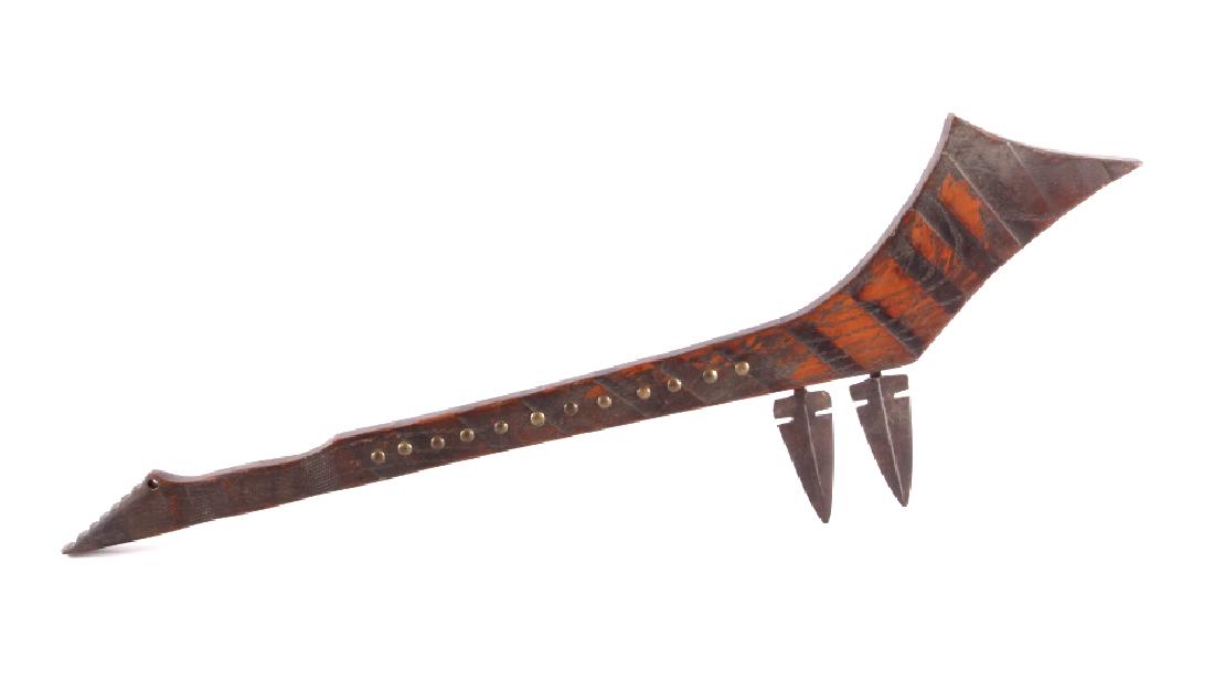 Plains Gunstock Spontoon War Club 19th Century (1 of 14)