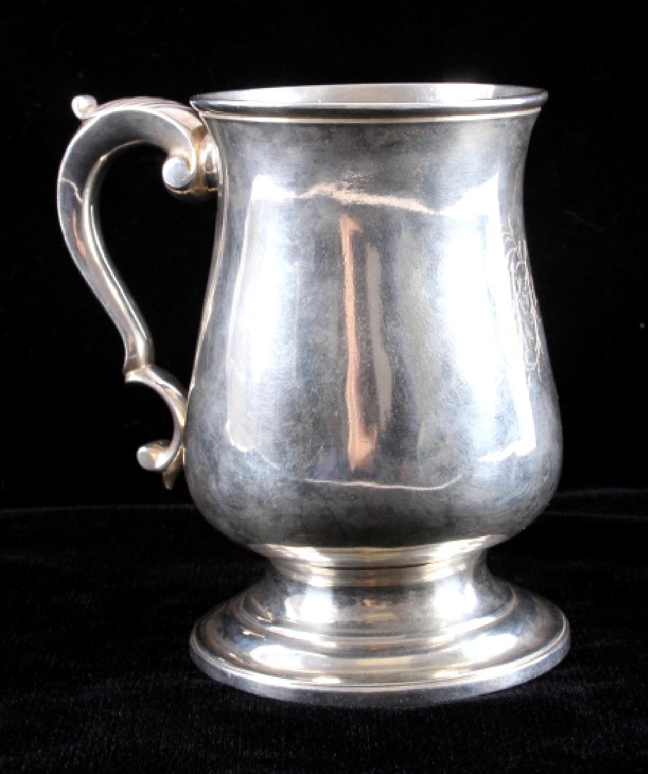c.1816 Georgian English Sterling Silver Tankard (1 of 8)