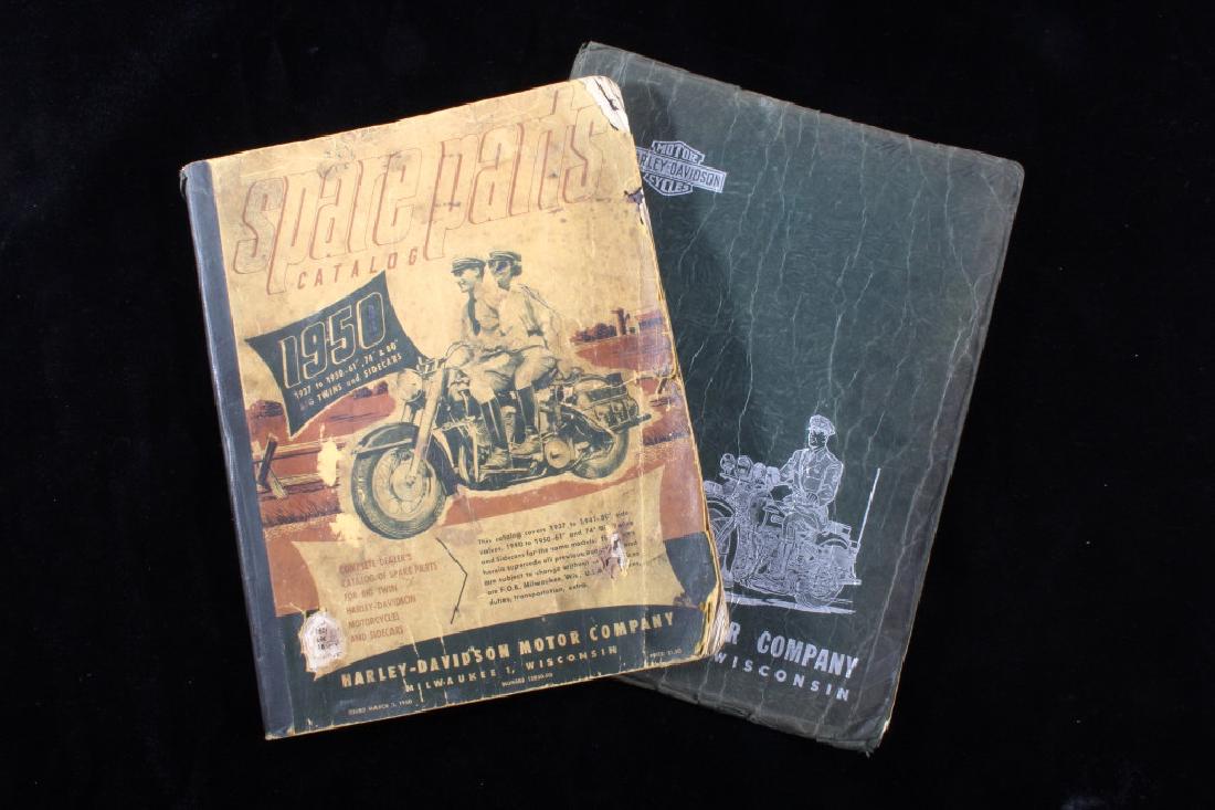 Harley-Davidson Spare Part & Service Books 1946-50 (1 of 13)