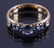Montana Yogo Sapphire & Diamond 14K Gold Ring - 3