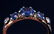 Montana Yogo Sapphire & Diamond 14K Gold Ring - 8