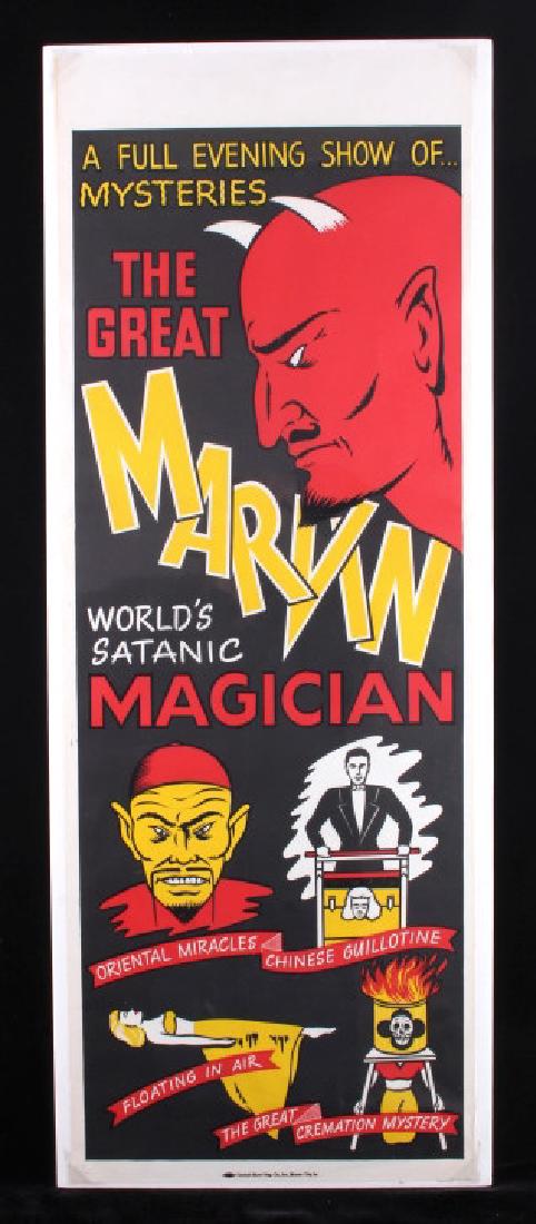 Marvin the Magician Poster from Butte Montana (1 of 7)