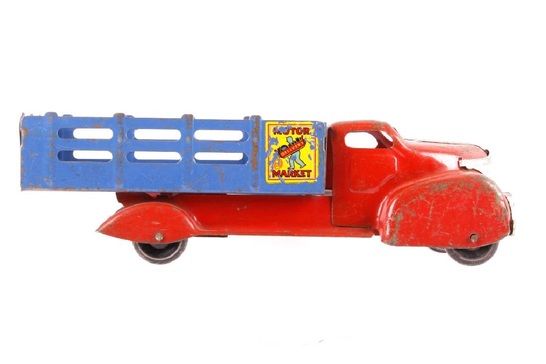 Marx Pressed Steel Stake Delivery Truck 30's (1 of 9)