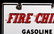Texaco Fire Chief Gasoline Porcelain Enamel Sign - 8