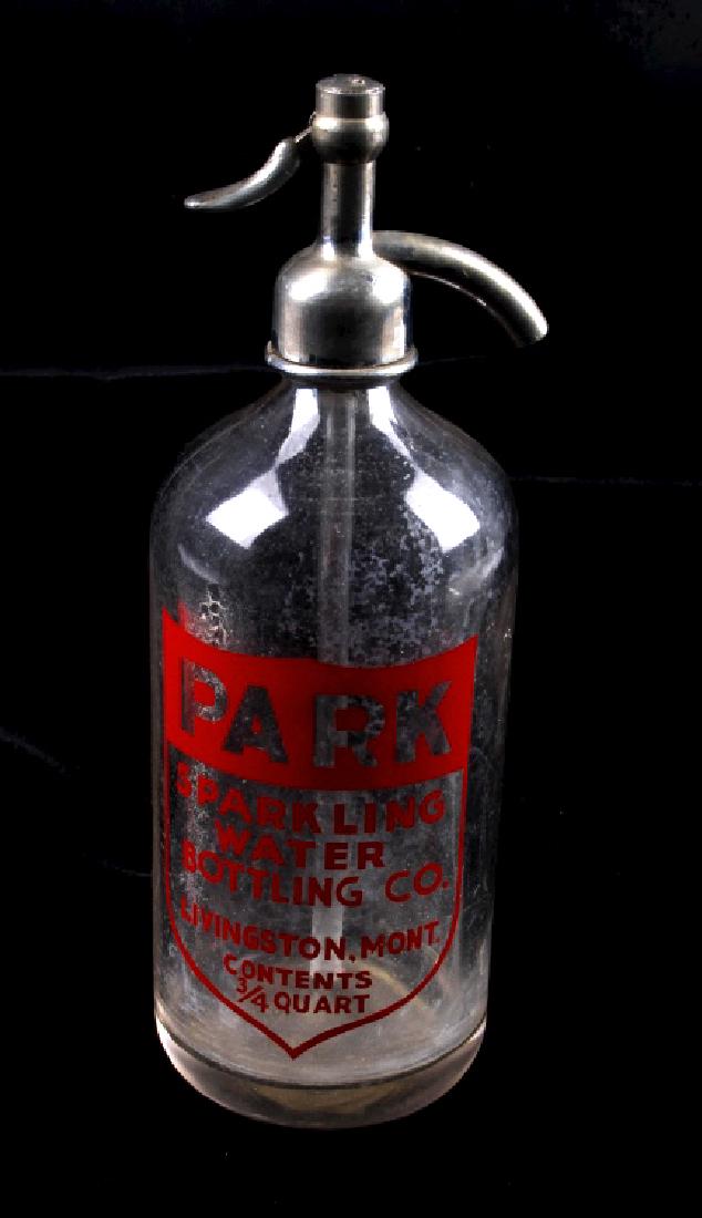 Livingston Montana Park Bottling Co Seltzer Bottle (1 of 5)