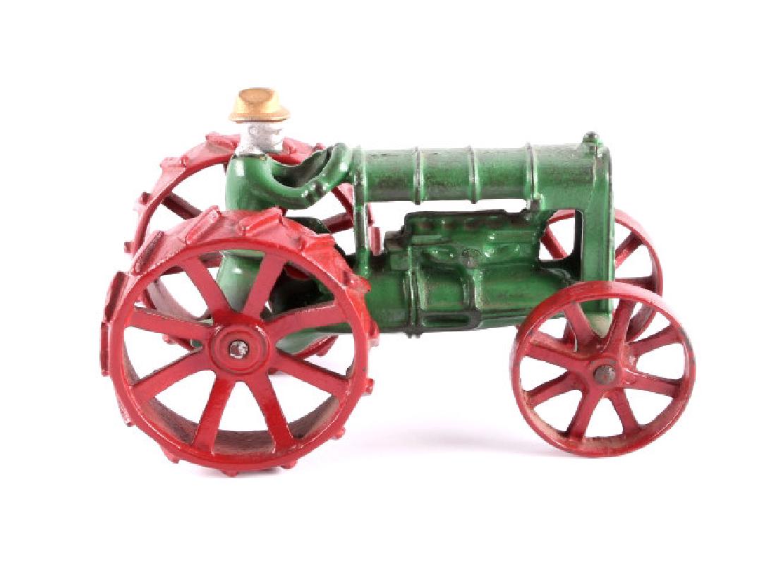 Antique Arcade Cast Iron Fordson Tractor (1 of 9)