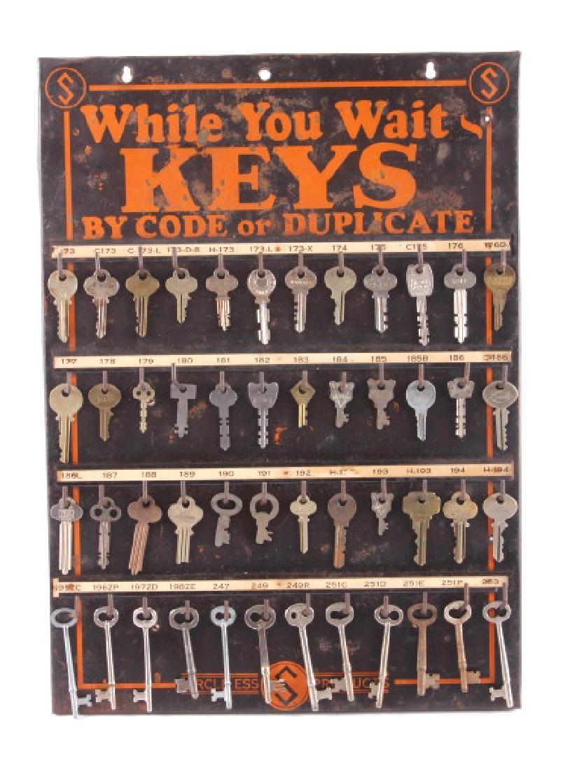 Circle Ess Key Sign with Keys (1 of 8)