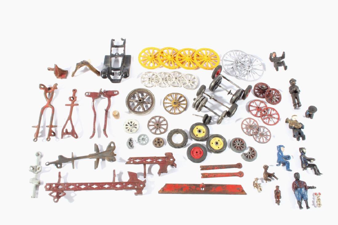 Cast Iron Wheels & Various Toy Parts (1 of 6)