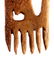 Seneca Carved Black Bear Effigy Comb 17th Century - 4