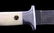 CFK Damascus & Exotic Camel Bone Knife - 6