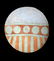 Santa Domingo Pueblo Painted War Shield circa 1870