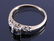 14K Gold Montana Yogo Sapphire & Diamond Ring - 2