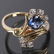 14K Gold Montana Yogo Sapphire & Diamond Ring