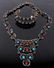 Taxco Los Castillo Necklace & Bracelet 1940-1950's - 3
