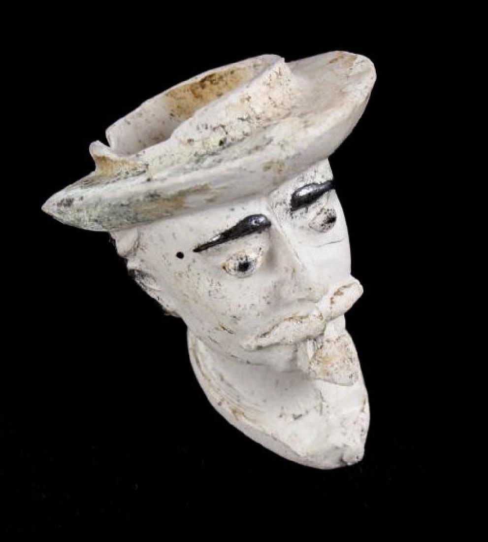 Buffalo Bill Meerschaum Pipe c1889 by Dutel-Gilson: This is an original early Buffalo Bill (aka William Frederick "Buffalo Bill" Cody) Meerschaum pipe from circa 1889. The pipe was manufactured by Dutel-Gislon, a French maker active in the city of Mont