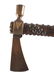 Nez Perce Brass Pipe Tomahawk w/ Beaded Drop c1880 - 10