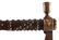 Nez Perce Brass Pipe Tomahawk w/ Beaded Drop c1880 - 7
