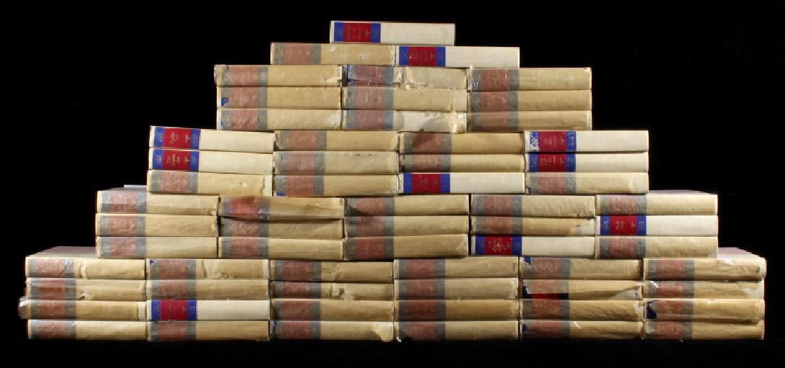 MASSIVE Zane Grey Western Book Collection (63): For bidding in this lot is a massive collection of novels from the foremost Western author - Zane Grey. The collection consists of sixty-three titles. The collection was published by Walter J. Black,