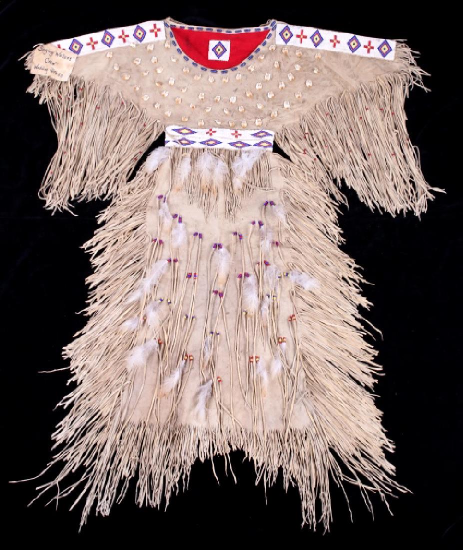 Crow Native American Singing Waters Wedding Dress