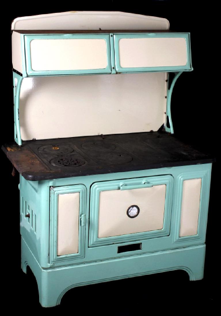The Kalamazoo Porcelain Wood Burning Stove c1920's