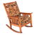 Towne Square Oak Porch Rocking Chair - 3