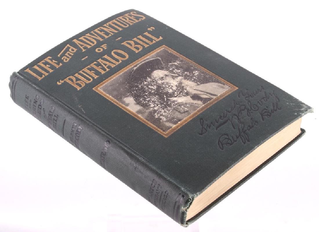 Life & Adventures of Buffalo Bill 1917 1st Edition: This is a scarce 1st edition of "Life and Adventures of Buffalo Bill" written by Colonel William F. Cody and published in 1917. The book chronicles the thrilling life and times of one of the greatest 