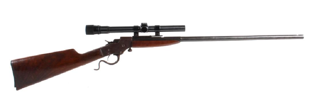 J. Stevens "Favorite" Model 1915 .22 Long Rifle: Here is an nice example of a J. Stevens Arms Co, "FAVORITE" model 1915 take down rifle. Chambered in 22 LR made in the early 20th Century out of West Hurley NY. The rifle is a single shot, with a leve
