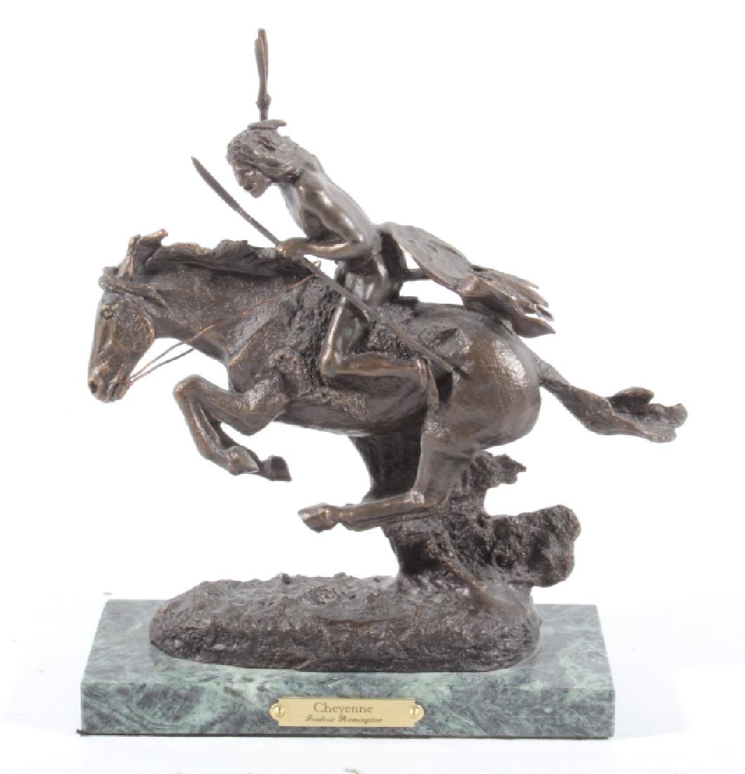 "Cheyenne" Bronze Sculpture by Frederic Remington