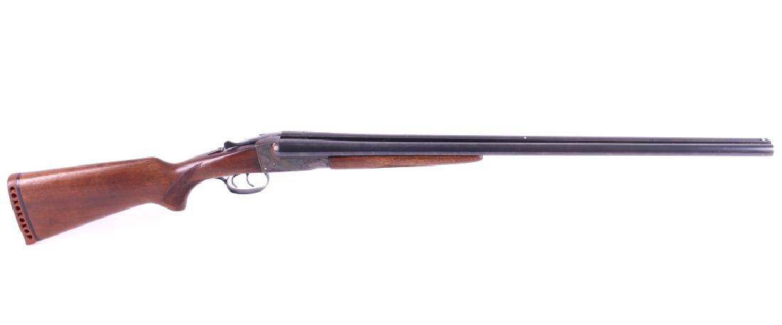 Stevens Model 5100 Side by Side Shotgun: Included in this lot is a Stevens Model 5100 side by side shotgun. This 16 gauge shotgun is chambered to hold up to a 2 3/4 inch shell. The blue'd barrels measure 28" with a solid rib the entire lengt