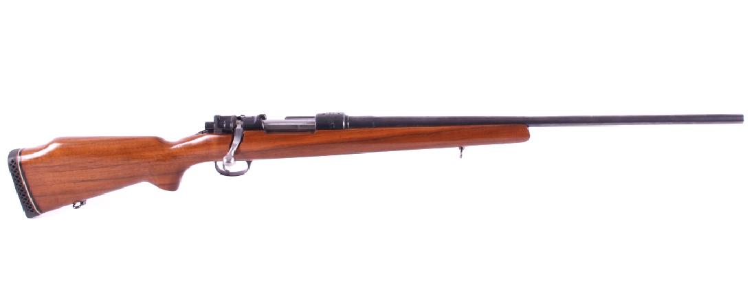 Sportorized Mauser Gewehr 98 8mm Bolt Action Rifle: This lot contains a sportorized German Mauser Gew 98, which is chambered in 8mm. This Mauser was made at Deutsche Waffen- und Munitionsfabriken Berlin (German Weapons and Munitions Works) also known a