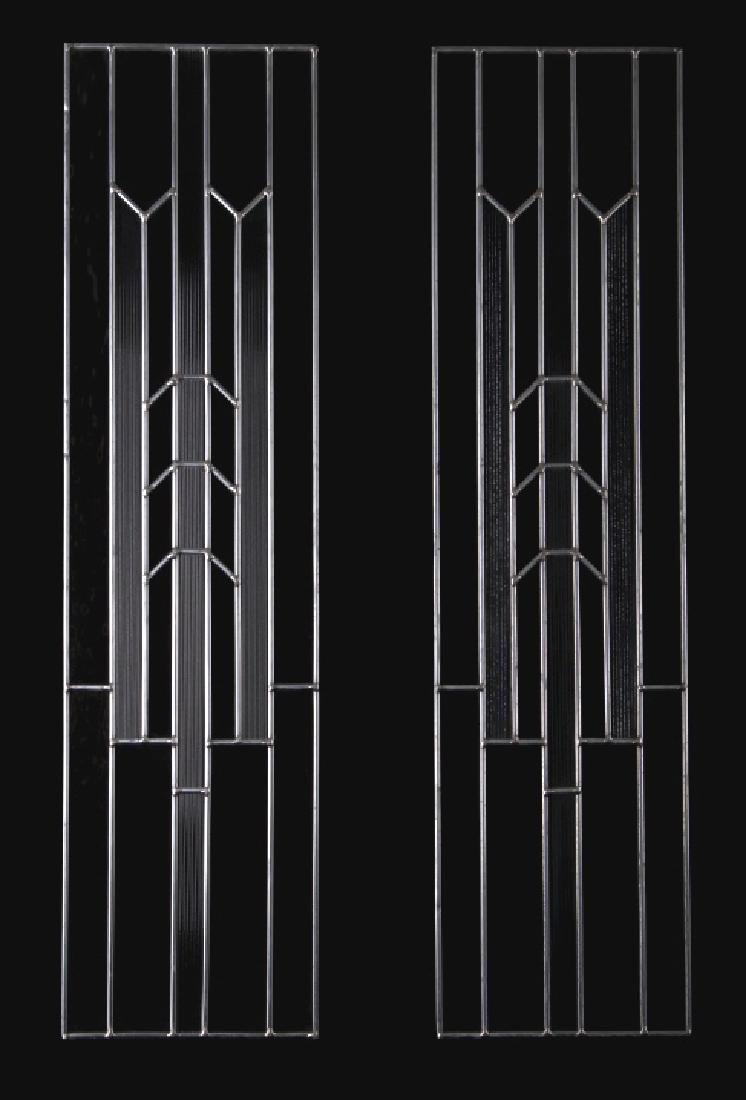 Lead Trimmed Custom Textured Stained Glass Panes