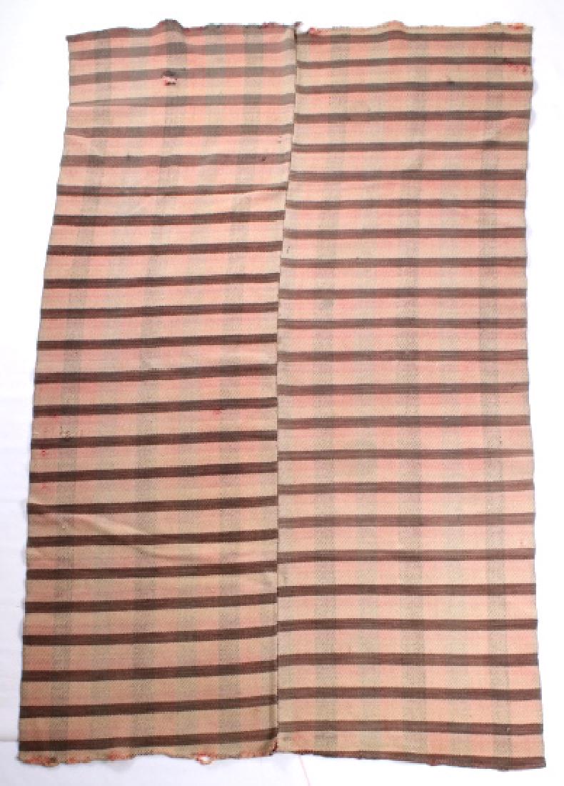 Traditional New Mexican Handmade Jerga Weaving: For your consideration is this traditional New Mexican Jerga from the Bruce Van Landingham / Sun Dog Gallery collection. As many know, Bruce was a highly regarded collector of historic Native American