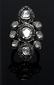 Art Deco Rose Cut & Table Cut Diamond Ring 1920's - 19