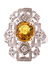 Vintage Estate Montana Sapphire & Diamond 14K Ring - 12
