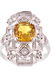 Vintage Estate Montana Sapphire & Diamond 14K Ring - 14