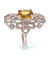 Vintage Estate Montana Sapphire & Diamond 14K Ring - 15