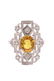 Vintage Estate Montana Sapphire & Diamond 14K Ring - 18