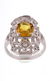 Vintage Estate Montana Sapphire & Diamond 14K Ring - 7