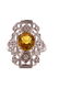Vintage Estate Montana Sapphire & Diamond 14K Ring - 8