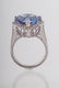 12.98 ct. Tanzanite & Diamond Platinum Ring - 11