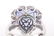 12.98 ct. Tanzanite & Diamond Platinum Ring - 16