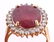 12.94ct Ruby & Diamond 14K Gold Ring w/ Papers - 20