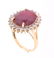 12.94ct Ruby & Diamond 14K Gold Ring w/ Papers - 8