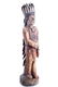 Large Cigar Store Indian American Carved - 2