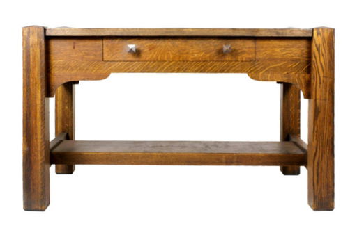 Early 20th Century Mersman Quarter Sawn Oak Desk Sep 07 2019 Early 20th Century Mersman Quarter Sawn