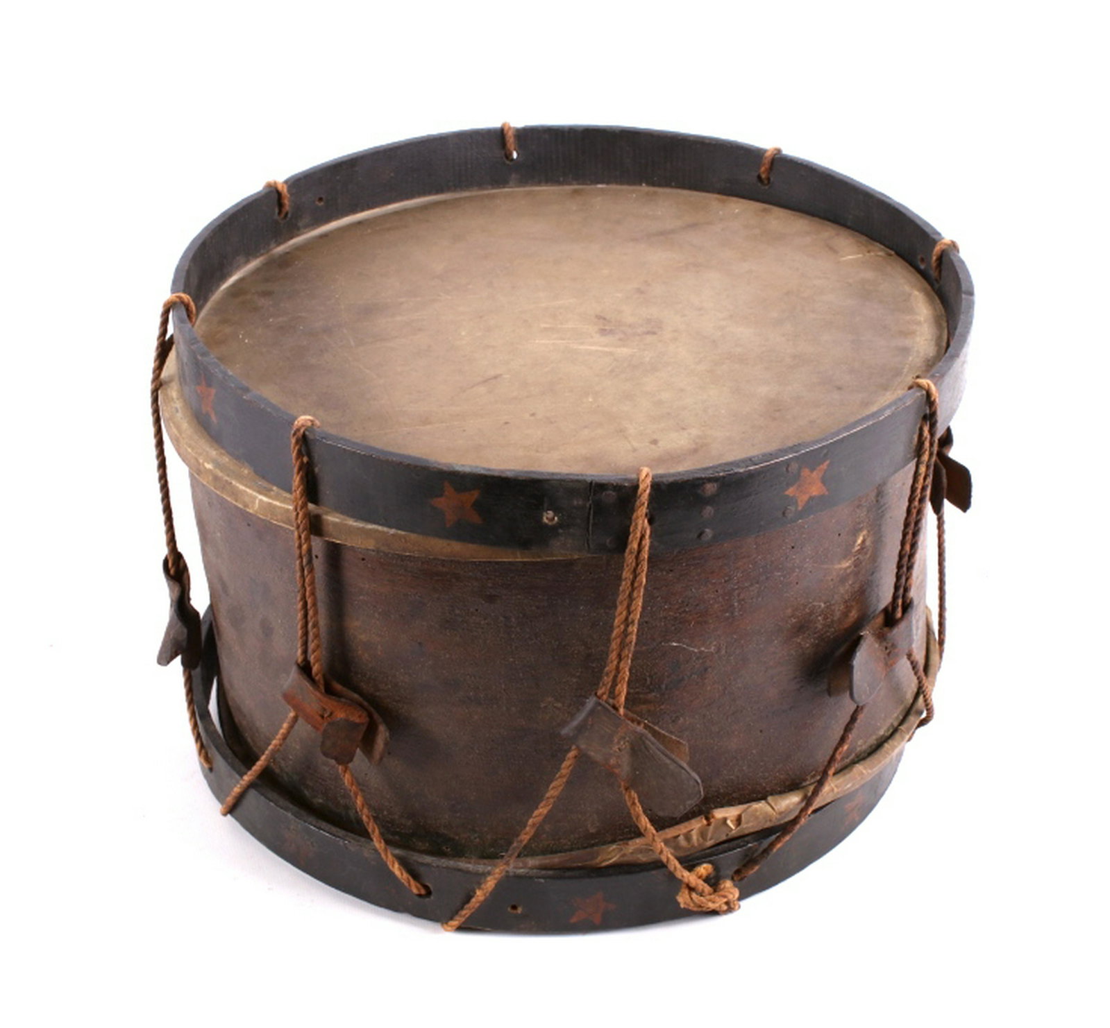 Civil War Field Snare Drum: Included in this lot is a Civil War snare drum. Drums were a vital part to both sides during the civil war. They would convey orders like a charge or retreat during battle when verbal commands could n