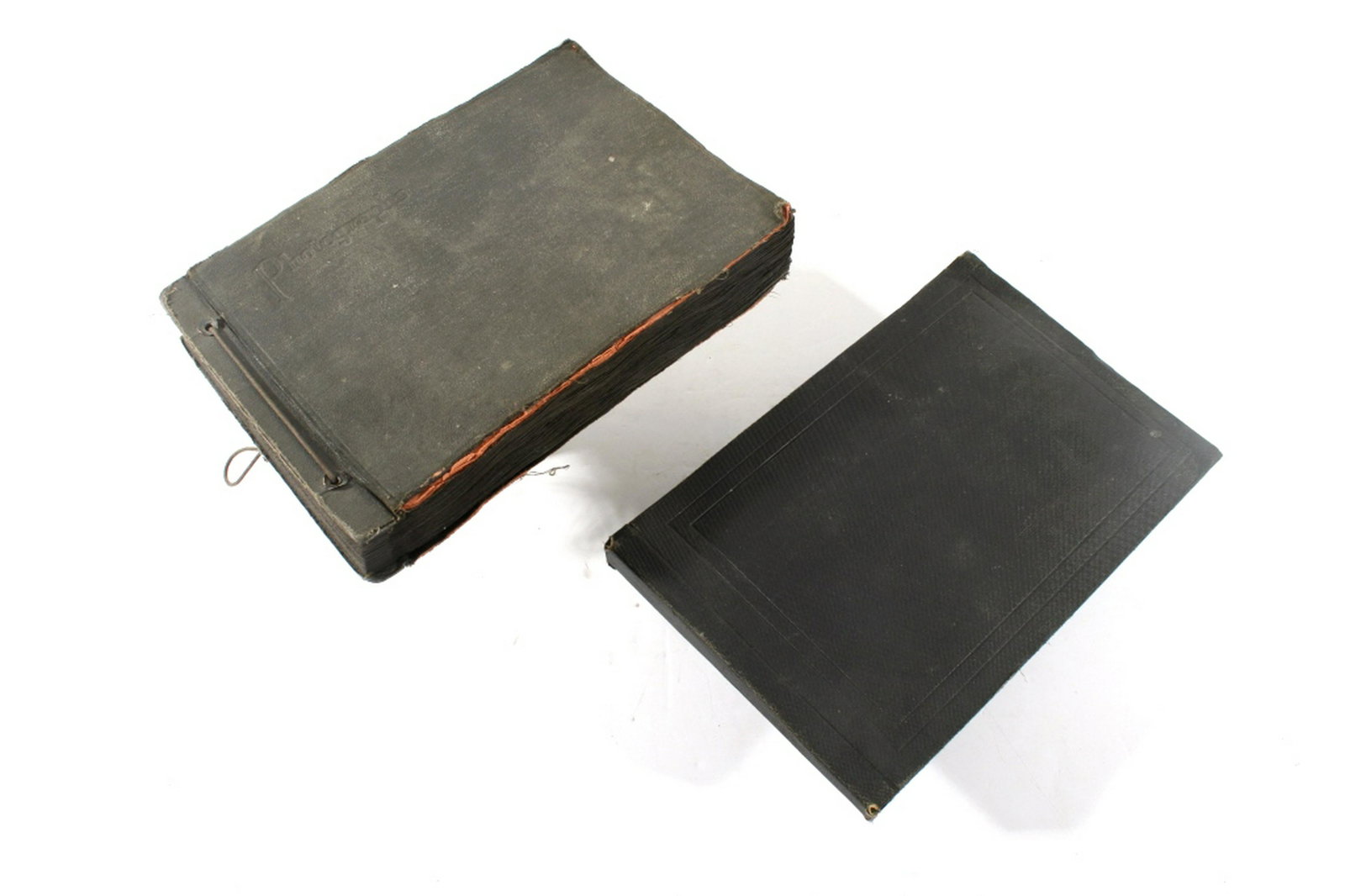 Two Early West Yellowstone and Montana Photo Album: Available for your bidding pleasure are these Early West Yellowstone & Montana Photo Albums. The first photo albums in this lot includes eighty photographs from the early 1900's displaying documentati