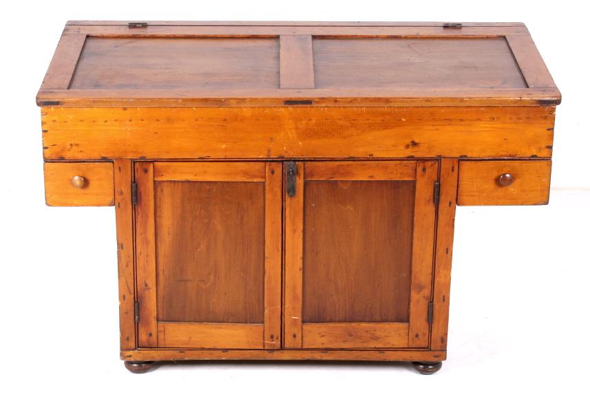 Circa 1860 S Quarter Sawn Oak Dry Sink Oct 26 2019 North
