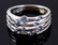 Montana Yogo Sapphire 14K White Gold Ring - 14