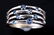 Montana Yogo Sapphire 14K White Gold Ring - 6